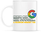 printfashion A feleségem mindent tud - Bögre - Fehér (4301630)