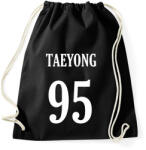 printfashion Taeyong 95 - Sportzsák, Tornazsák - Fekete (2333659)