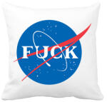 printfashion Fuck Nasa - Párnahuzat, Díszpárnahuzat - Fehér (1699720)