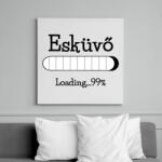 printfashion Esküvő loading. . . 99% - Vászonkép - Fehér (6640396)