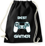 printfashion Gamer - Sportzsák, Tornazsák - Fekete (4229441)