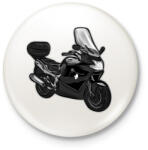 printfashion bmw1 - Kitűző, hűtőmágnes - Fehér (3090162)