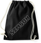 printfashion SIMSON - Sportzsák, Tornazsák - Fekete (14208954)