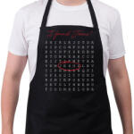 printfashion jesus - Kötény - Fekete (4927706)