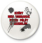printfashion Fehér póló - Kitűző, hűtőmágnes - Fehér (13778759)
