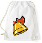 printfashion Cluckin Bell SA - Sportzsák, Tornazsák - Fehér (1954139)