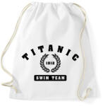 printfashion titanic-swim-team-black - Sportzsák, Tornazsák - Fehér (561781)