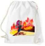 printfashion Undyne konyhája - Sportzsák, Tornazsák - Fehér (503417)