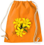 printfashion sárga lilom - Sportzsák, Tornazsák - Narancssárga (1701388)