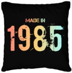 printfashion 1985 - Párnahuzat, Díszpárnahuzat - Fekete (6229022)