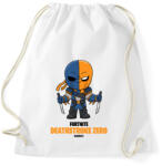 printfashion Deathstroke Zero - Fortnite Season 6 - Sportzsák, Tornazsák - Fehér (5358792)