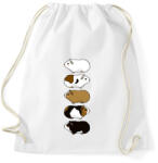 printfashion Tengerimalacok - Sportzsák, Tornazsák - Fehér (13259056)