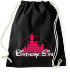 printfashion Szülinapos csaj - Sportzsák, Tornazsák - Fekete (841684)