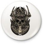 printfashion Férfi a semmiből. . . - Kitűző, hűtőmágnes - Fehér (3073693)