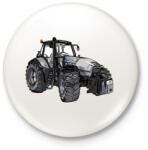 printfashion traktor - Kitűző, hűtőmágnes - Fehér (3089812)