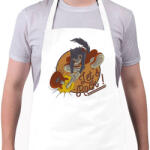 printfashion Let's rock! - Gitáros minta - Kötény - Fehér (6375638)