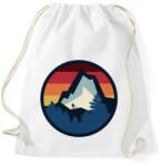 printfashion Bringázás a hegyekben - Sportzsák, Tornazsák - Fehér (5233653)