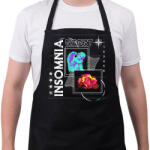 printfashion Insomnia - Kötény - Fekete (14555584)