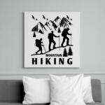 printfashion túrázás - Vászonkép - Fehér (6635662)