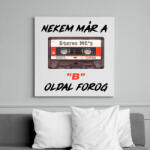printfashion B oldal - Vászonkép - Fehér (12570910)