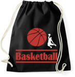 printfashion Basketball - Sportzsák, Tornazsák - Fekete (2568148)