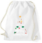 printfashion Karácsony ! - karácsonyfa_ - Sportzsák, Tornazsák - Fehér (4089369)