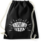 printfashion Keresztanya leszek - Sportzsák, Tornazsák - Fekete (12686101)