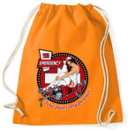 printfashion A fájdalom öröme - Sportzsák, Tornazsák - Narancssárga (207081)