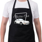 printfashion Classic Car - Kötény - Fekete (5014096)