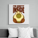 printfashion Depis avokádó - Vászonkép - Fehér (14709253)