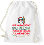printfashion Karácsonyi rezsicsökkentés 2 - Sportzsák, Tornazsák - Fehér (11115391)