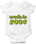 printfashion made-in-2004-green-grey - Baba Body - Fehér (1329807)