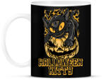 printfashion HALLOWEEN KITTY - Bögre - Fekete (9528177)