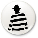 printfashion Freddy_Krueger_ - Kitűző, hűtőmágnes - Fehér (10440615)