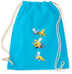 printfashion Banánparty - Sportzsák, Tornazsák - Surf blue (59544)