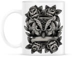 printfashion Bagolyszerelem - Bögre - Fehér (787668)