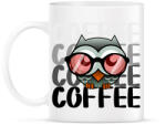 printfashion coffee owl - Bögre - Fehér (6137074)