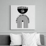 printfashion Minden kakas úr - Vászonkép - Fehér (7547852)