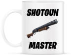 printfashion Shotgun Master - Fortnite (Fekete) - Bögre - Fehér (1510977)
