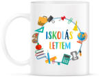 printfashion Iskolás lettem - Bögre - Fehér (1702010)