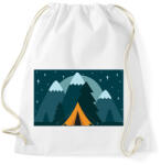 printfashion Kempingezés - Sportzsák, Tornazsák - Fehér (10591771)