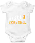 printfashion Kosárlabda evolúció - Baba Body - Fehér (1332587)