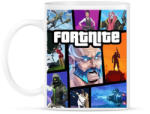 printfashion Fortnite GTA Edition - Bögre - Fehér (947478)