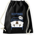 printfashion Sleepybara - Sportzsák, Tornazsák - Fekete (14184121)
