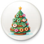 printfashion Karácsonyfánk - Kitűző, hűtőmágnes - Fehér (14733089)