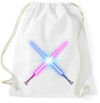 printfashion Fénykardok - Sportzsák, Tornazsák - Fehér (6238565)