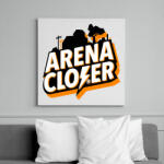 printfashion Fortnite Arena Closer - Vászonkép - Fehér (6627748)