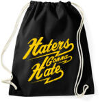 printfashion Gyűlölet - Sportzsák, Tornazsák - Fekete (344294)