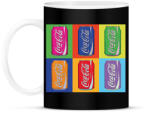 printfashion Andy Warhol - Coca cola - Bögre - Fekete (6732600)