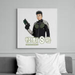printfashion Kaiju no. 8 - Kafka - Vászonkép - Fehér (15803911)